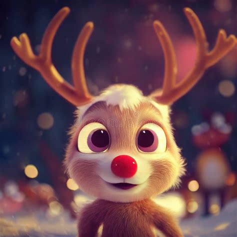 3d Cute Rudolph Stock Illustrations 47 3d Cute Rudolph Stock