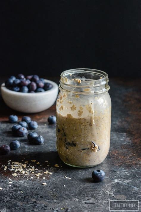 Put these overnight oats in your toolbox, and make breakfast the night before. Blueberry Pie Overnight Oats {gluten free + vegetarian ...