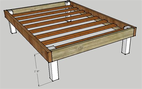 simple queen bed frame  luckysawdust  lumberjocks
