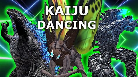 Godzilla Can Dance Kaiju Dancing Funny Animations Youtube