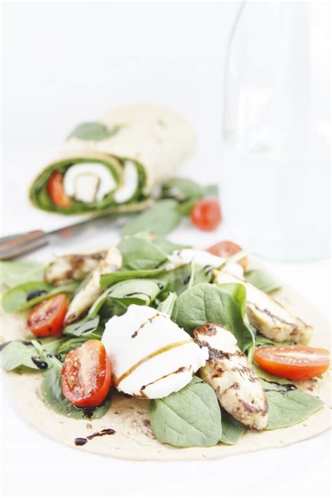 Grilled Chicken Caprese Wraps Bell Alimento Bell Alimento