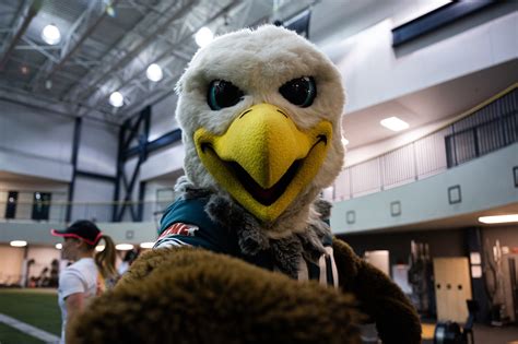 Nfl Cheerleaders Mascots And Players Visit Eielson Afb For Pro Blitz