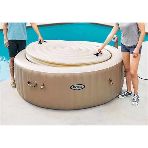 Intex Simplespa 4 Person Inflatable Portable Hot Tub W Energy