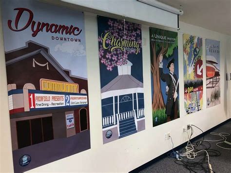 Student Made Banners Celebrate Fairfield To Adorn Downtown Central Office