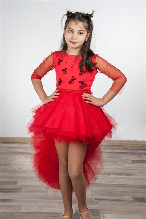 Miss Ladybug Holiday Season Dresses Cute Little Girl Dresses Girly