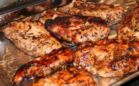 Baked teriyaki chicken wings with sticky sweet and savory sauce. Andi's Jerk Chicken (with bottled marinade) Recipe ...