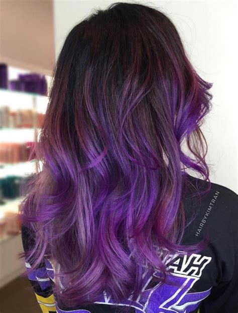 20 Purple Balayage Ideas From Subtle To Vibrant Balayage Purple Hair