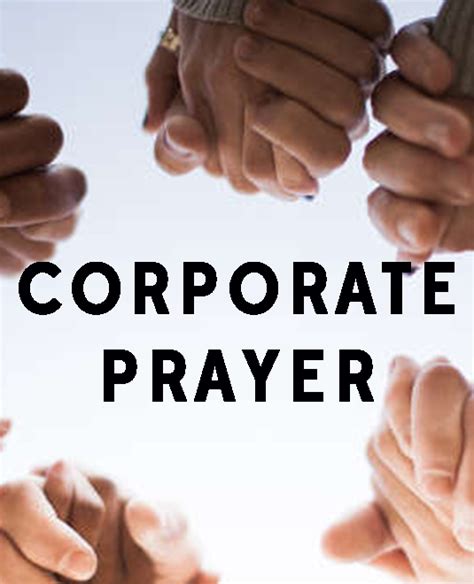 Corporate Prayer Meeting Online My Community Church My Community