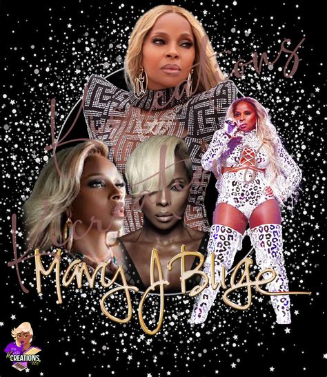 Mary J Blige Png Etsy