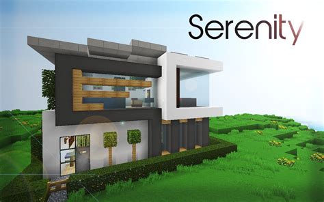 Modern house category:minecraft pe maps viewed: Minecraft Pe Modern House Seed - Modern House