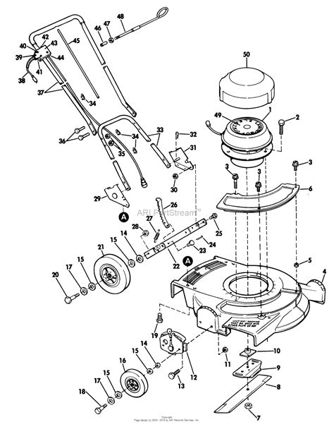 Lawn Boy 5269a Lawnmower 1972 Sn 200000001 299999999 Parts Diagram