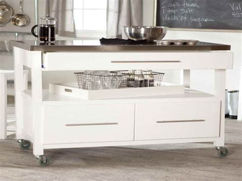 You love your kitchen island, but it's stationary, so this product becomes your jack of all trades. Kitchen Island on wheels | House Ideas | Pinterest ...