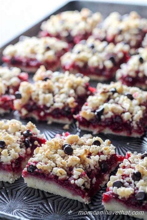 Low carb chocolate pie that has a silky smooth sugar free chocolate pudding filling in a melt in your mouth almond flour and butter crust. Cranberry Walnut Crumb Bars | Low Carb Maven