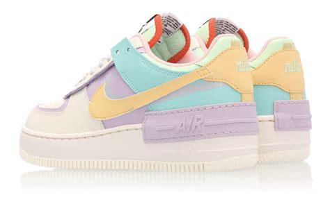 Below you can check out more images of this air force 1 shadow which will give you a closer look. Nike Air Force 1 Shadow Pastel Multi | CI0919-101 | The ...