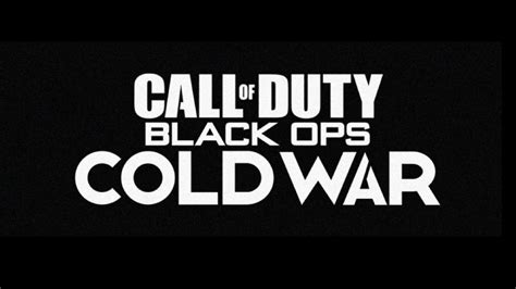 It Looks Like Call Of Duty Black Ops Cold War Has Been Leaked By A