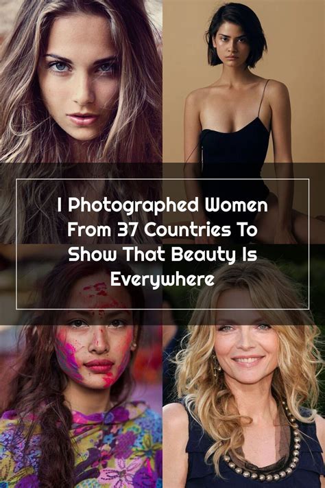 I Photographed Women From 37 Countries To Show That Beauty Is