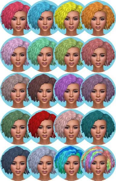 Annett S Sims 4 Welt Parenthood Female Hair Recolors Sims 4 Hairs