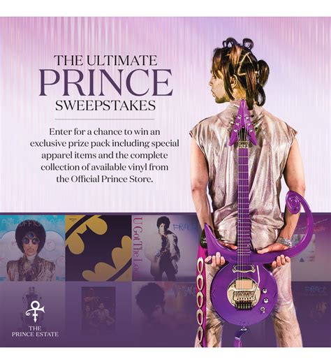 Prince Sweepstakes | Sweepstakes, Prince, Prince music