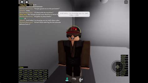 Roblox Timelines Jedi Robe Codes Youtube