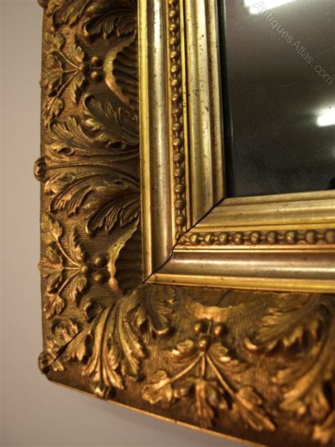 Antiques Atlas Small Victorian Giltwood Mirror
