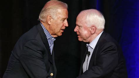 John Mccain Battling Cancer Tells Joe Biden To Stay In Politics