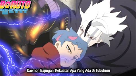 Luar Biasa Inilah Kekuatan Dahsyat Daemon Vs Code Jutsu Tercepat Di Anime Boruto YouTube