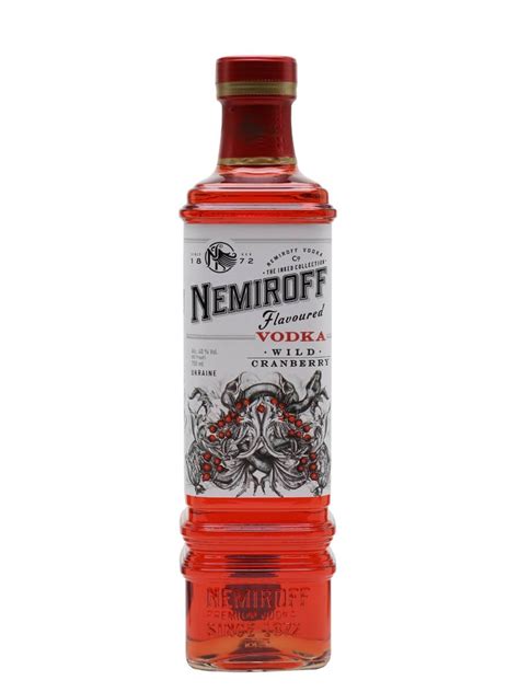Nemiroff Wild Cranberry Vodka The Inked Collection Buy From Worlds