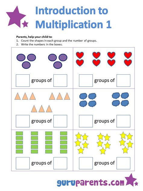 This worksheet is a great introduction to algebra for beginner students, and a good refresher for more advanced students. Introduction to Multiplication (With images) | Teaching multiplication, Multiplication ...