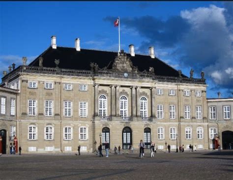 Denmark Royal Palace In Copenhagen Constitutional Monarchies Of The