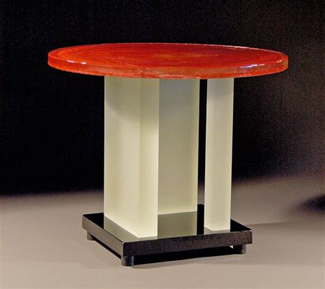 Cast Glass Sculptured Pedestals And Tables Glass Glass Sculpture Glass Table