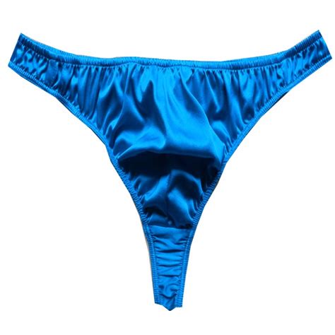 2014 New 100 Pure Silk Panties Mens Silk G Strings And Thongs Sexy