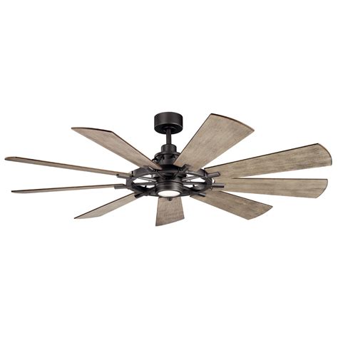 Rustic outdoor ceiling fans offers some advantages that can improve your life style and has become a popular fixture in most home. 65" Industrial Spoke Ceiling Fan - Shades of Light