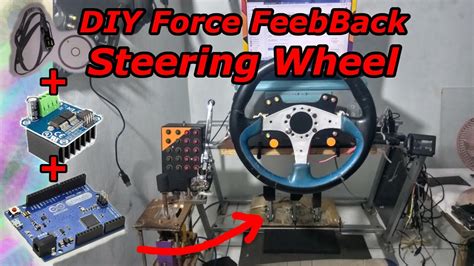 Tutorial Diy Force Feedback Steering Wheel Untuk Pc Game Serta