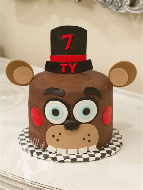 Five Nights At Freddys Birthday Cake By The Cake Mom And Co Fnaf