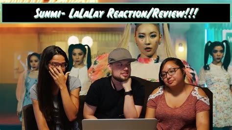 Americans React To Sunmi Lalalay Reactionreview Youtube