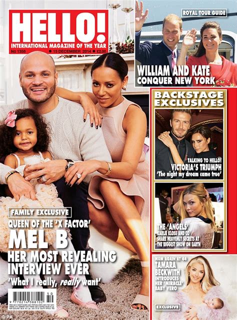 Mel B And Husband Stephen Belafonte Pose For Cute Shoot With Daughter Madison As Star Reveals
