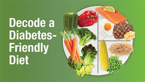 Decode A Diabetes Friendly Diet Infographic Northshore