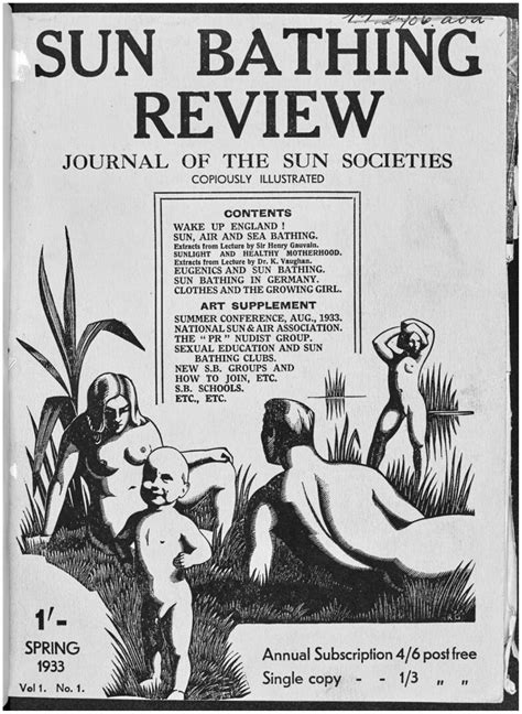 Figure 510 Robert Gibbings Sun Bathing Review Cover Soaking Up The