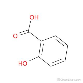 Condensed Structural Formula Of Salicylic Acid