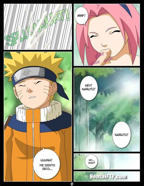 La Practica De Sakura Con Naruto