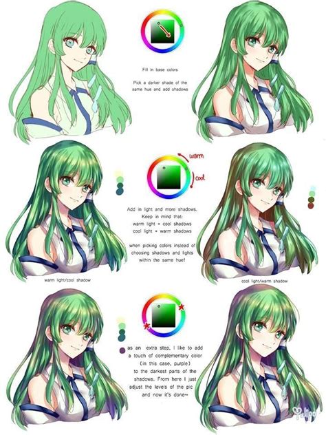 Pin By Julie Chen On How To Draw Digital Painting Tutorials Anime