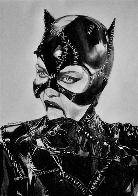 Catwoman Michelle Pfeiffer Batman Returns Limited Edition Hand Etsy