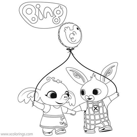 Bing Bunny Coloring Pages Coloring Pages