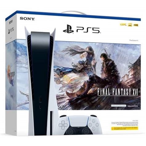 Playstation 5ps5 Console Disc Edition Final Fantasy Xvi Bundle