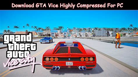 How To Download Gta Vice City Free For Pc Highly Compressed Youtube