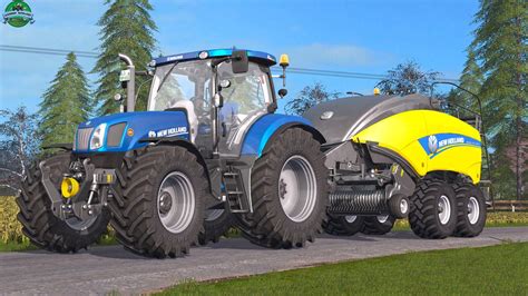 New Holland Baler Ed Pack V10 Fs17 Farming Simulator 17 Mod Fs