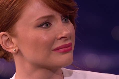 Howard's biggest break came with twilight series where she played the role of victoria. 'Jurassic World' Star Bryce Dallas Howard Cries on 'Conan ...