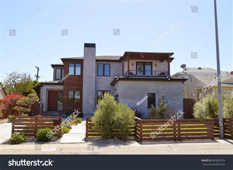 Beautiful Homes Estates Los Angeles Ca Stock Photo