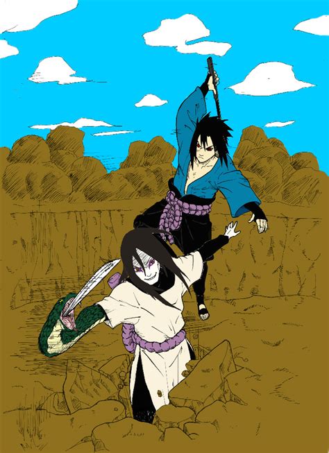 Sasuke Vs Orochimaru By Kobe1kenobi On Deviantart