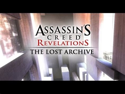 Assassin S Creed Revelations Playthrough Sequence Lost Archive Dlc My